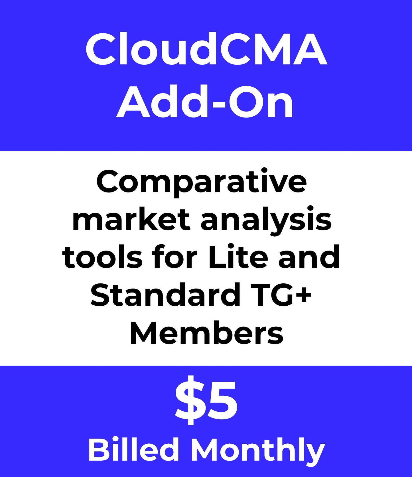 CloudCMA Add-On for Lite and Standard TG+ Members