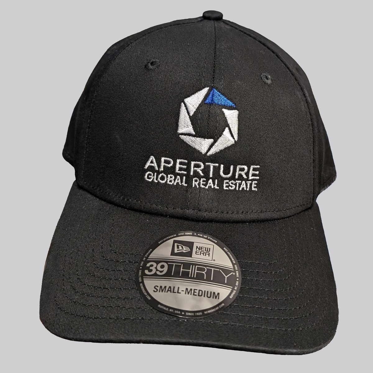 #3 Black Fitted Hat - Aperture Global