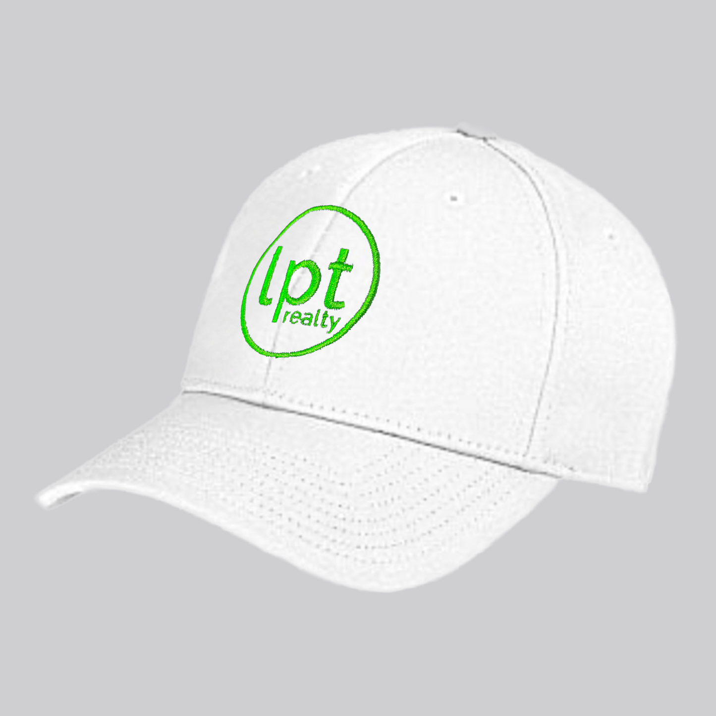 White Fitted Hat