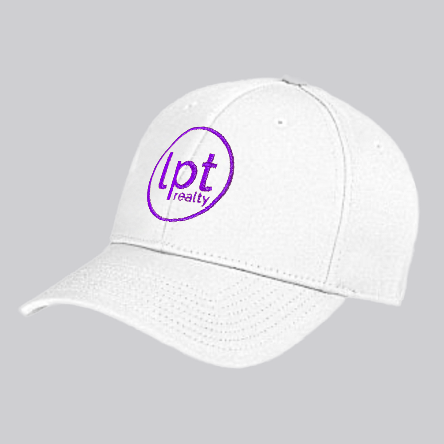 White Fitted Hat