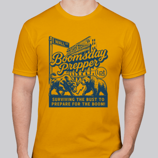 Mens Gold Boomsday Wall St